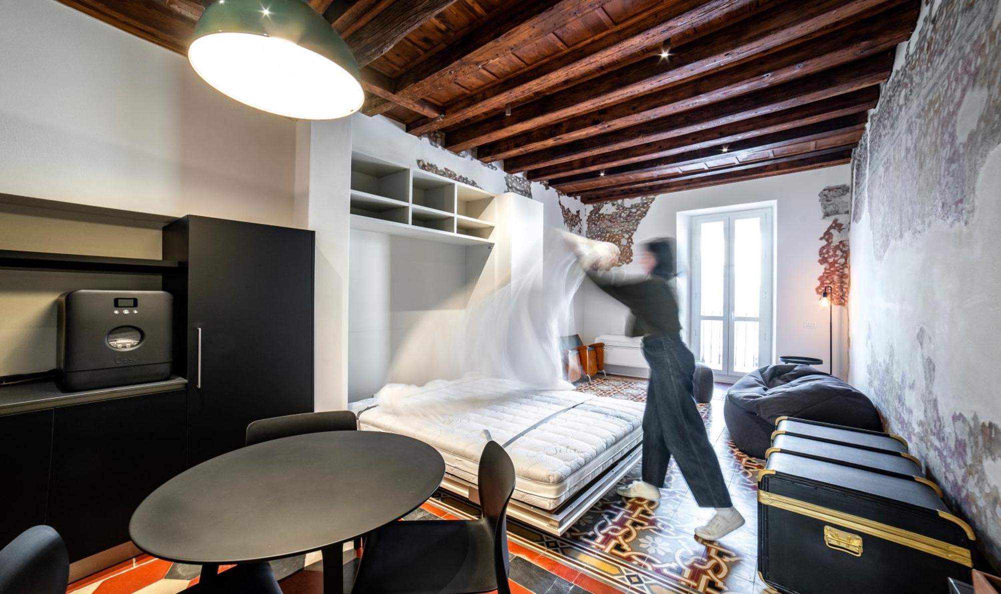Piazza Mascheroni Home Bergamo Eksteriør bilde